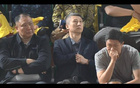 中國男籃教練郭士強、王晗觀戰(zhàn)北京VS山西比賽