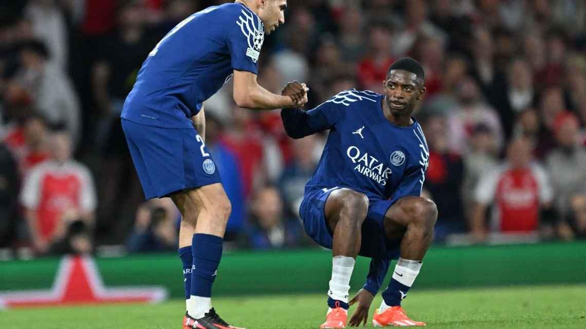 ESPN：登貝萊持樂觀態(tài)度，認為自己能趕上次回合對陣阿森納