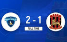 中甲南京城2-1勝蘇州東吳，奧格布絕殺止對手連勝。