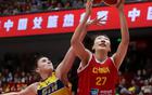 6月18日熱身賽：中國女籃VS日本女籃，張子宇內(nèi)線爭霸。
