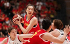 中國女籃三連勝，張子宇、韓旭共得36分。