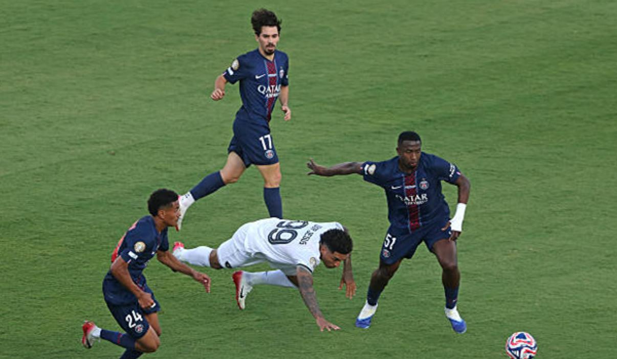 0-1！世俱杯爆大冷門，大巴黎不敵博塔弗戈，新科歐冠冠軍首敗