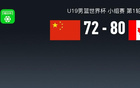 中國U19男籃敗北加拿大，張博源高得分，朱正亦貢獻。