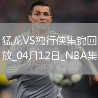 04月12日NBA常規(guī)賽 猛龍 - 獨行俠 精彩鏡頭